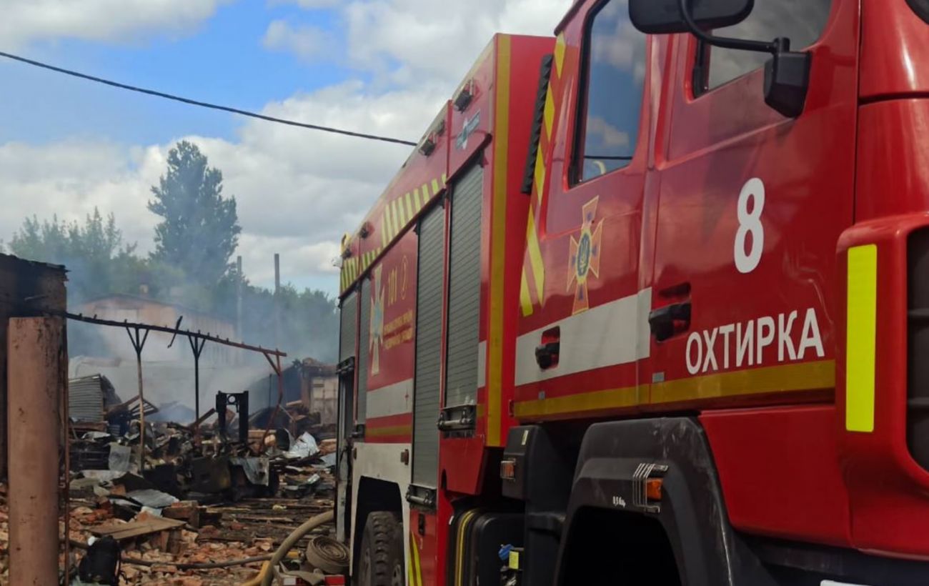 Обстріл Охтирки 20 серпня – місто атакували 15 дронів, постраждали 3 дітей