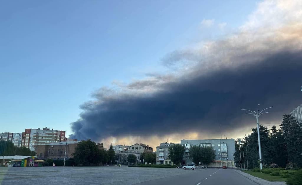 Російські війська здійснили масовану атаку по Україні