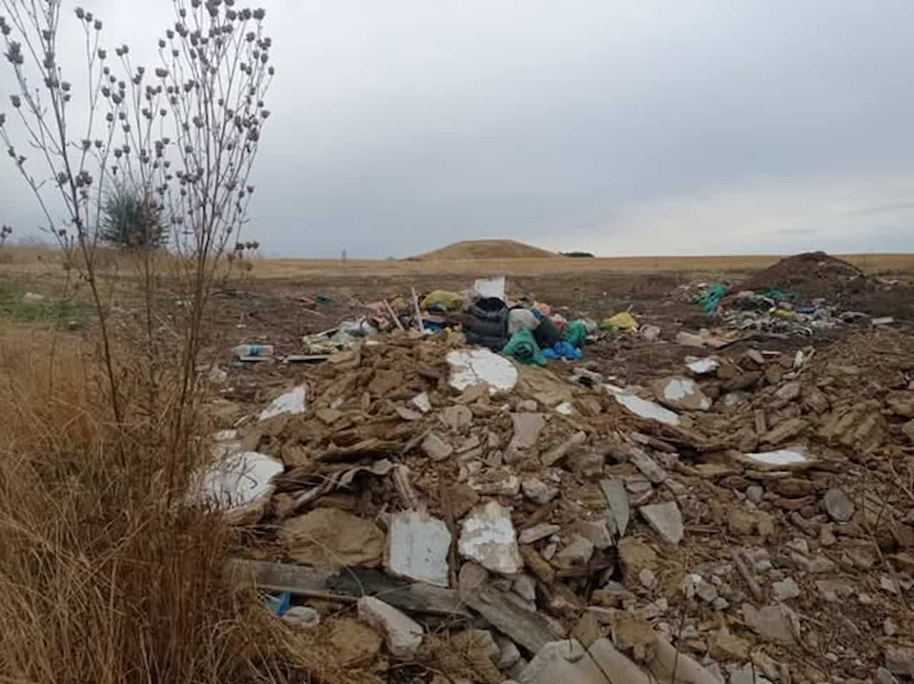 Старовинний курган на Одещині місцеві перетворюють на смітник (фото)