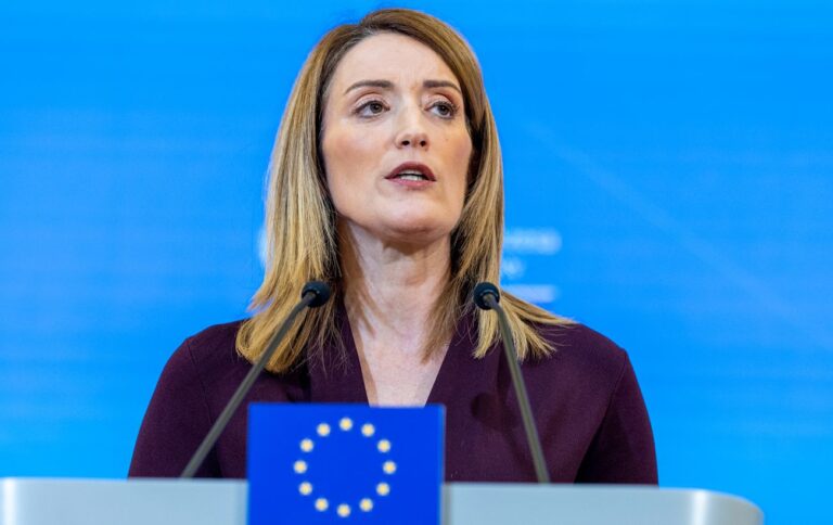 Глава Європарламенту закликала бути готовими запровадити нові санкції проти РФ