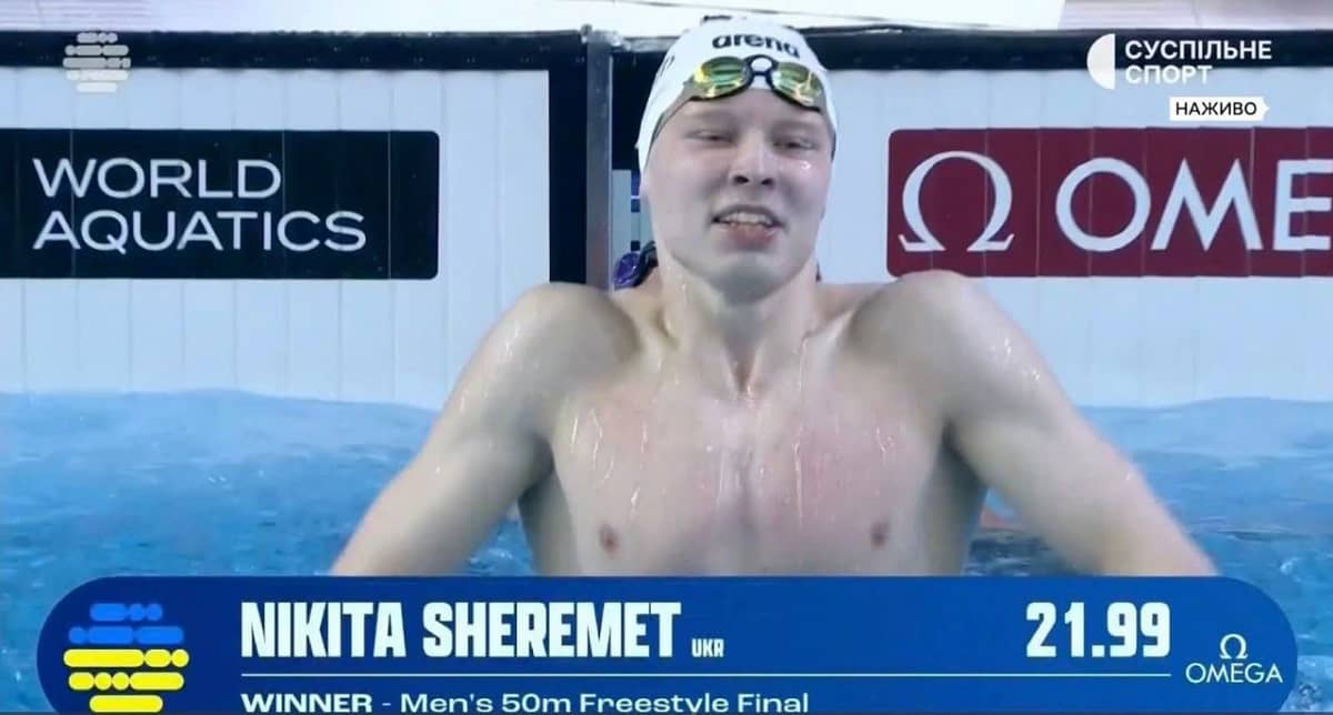 Юніор із Чорноморська став чемпіоном світу з плавання