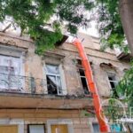 В Одесі після обстрілу рятують історичний будинок на Пастера