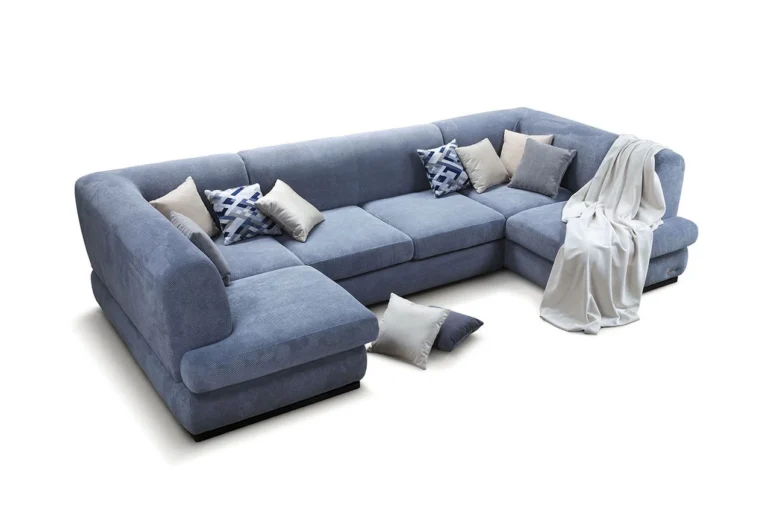 Модные тренды в дизайне угловых диванов