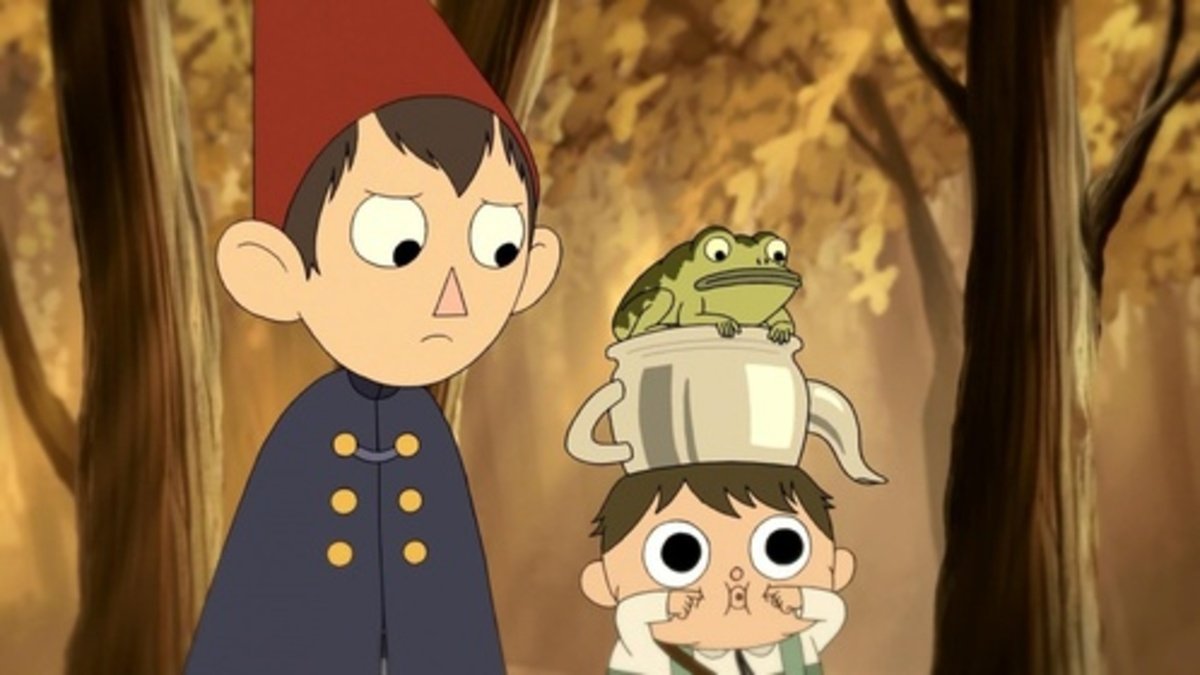 Кадр з мультфільму «Таємниця за садовим парканом» (Over the Garden Wall, 2014)