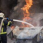 В Сумській області 27 вересня атакували цивільний автомобіль: російський обстріл.