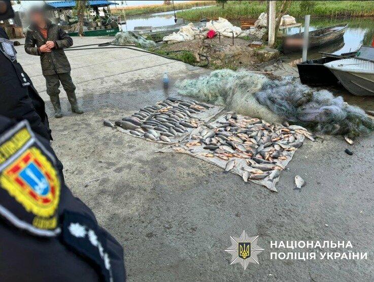 У Одеській області спіймали браконьєра з рибою на суму понад двісті тисяч гривень