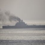 Дрони уразили корабель Чорноморського флоту РФ під Новоросійськом – відео