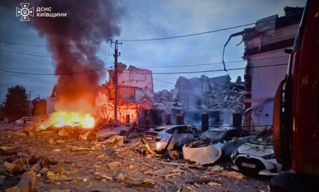 В Україні відбулася масована агресія: Росія випустила близько 500 дронів-ударників і 40 ракет.