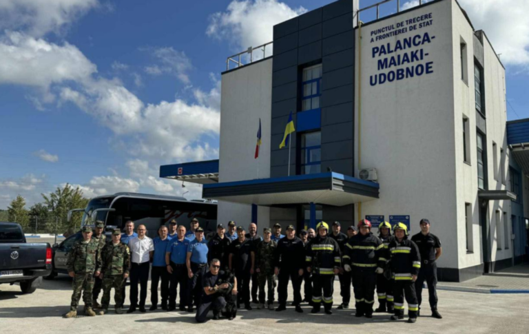 Відбулися масштабні навчання на пункті пропуску «Паланка – Маяки – Удобне»