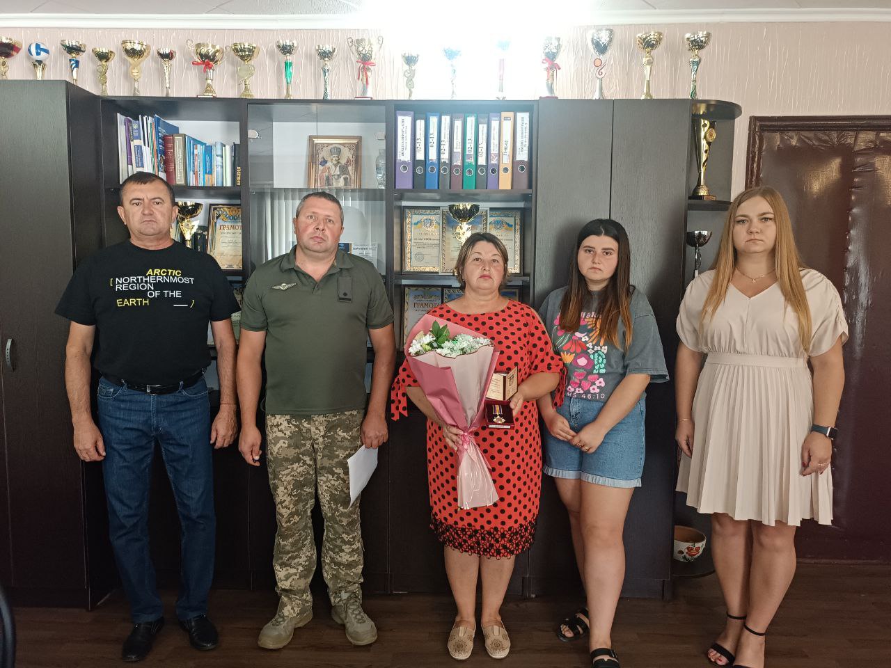 В Арцизькій громаді родині загиблого захисника Балабана Івана вручили орден «За мужність»