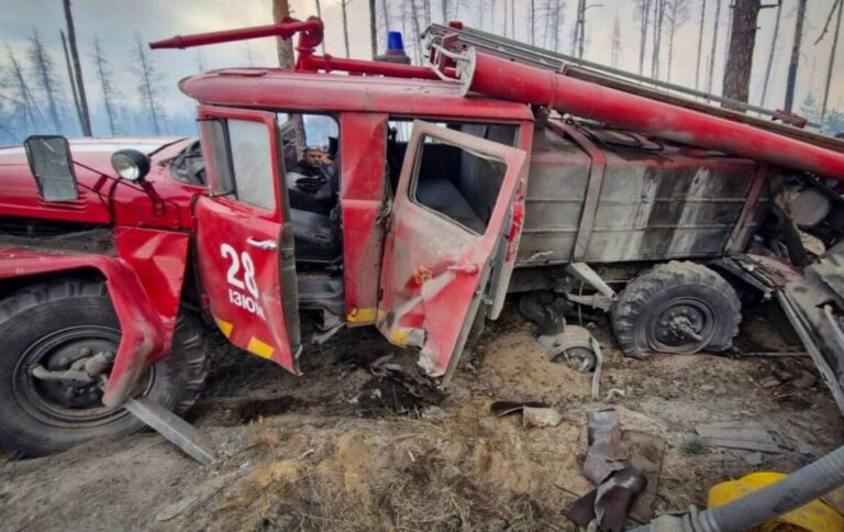 У Харківській області рятувальники підривалися на міні – знімки з місця трагедії