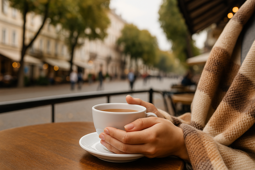 Осіння прохолода в Одещині: нічні температури до +3°С і ясний день без дощу.