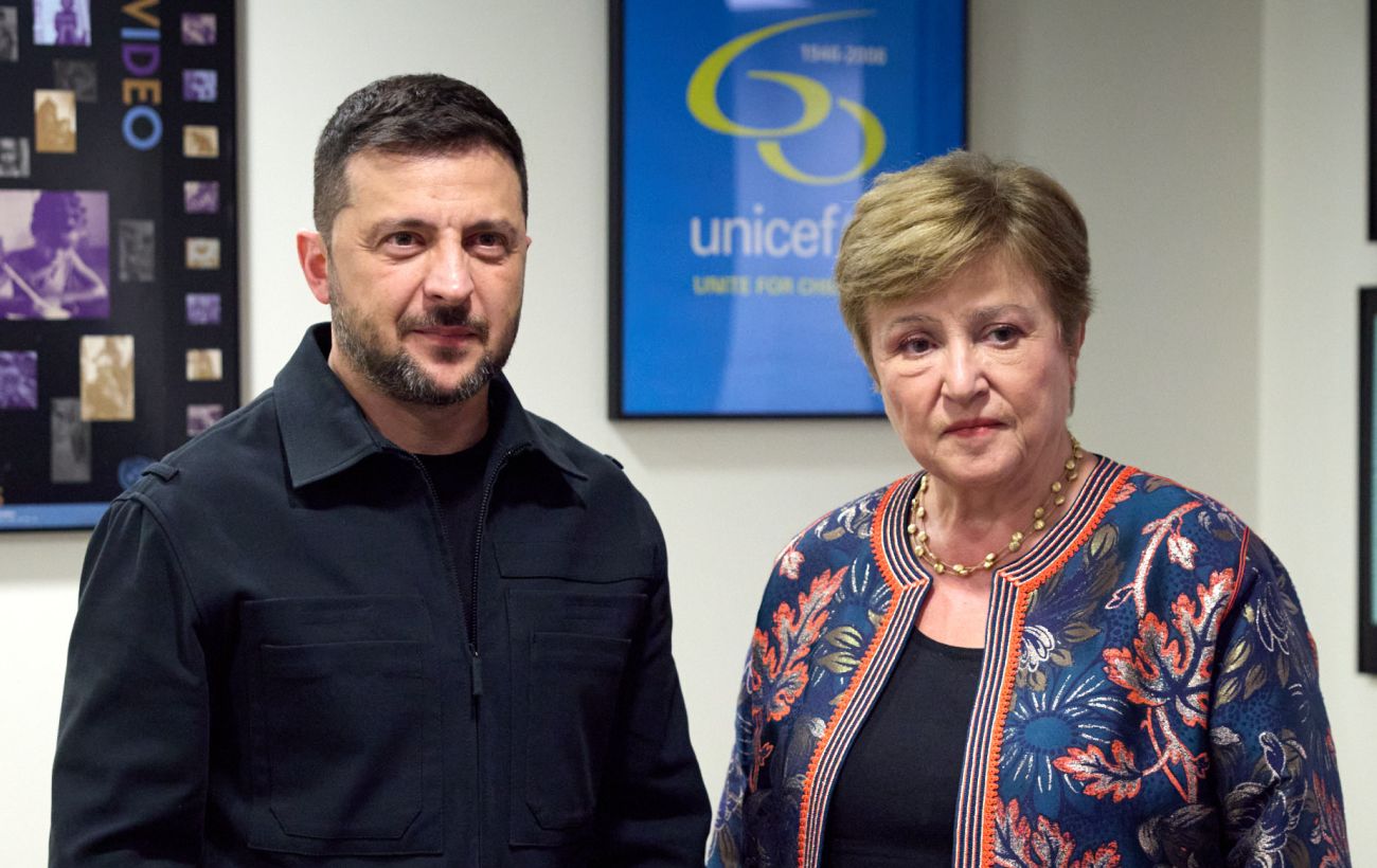 Зеленський провів зустріч із керівником МВФ: обговорення активів Росії.