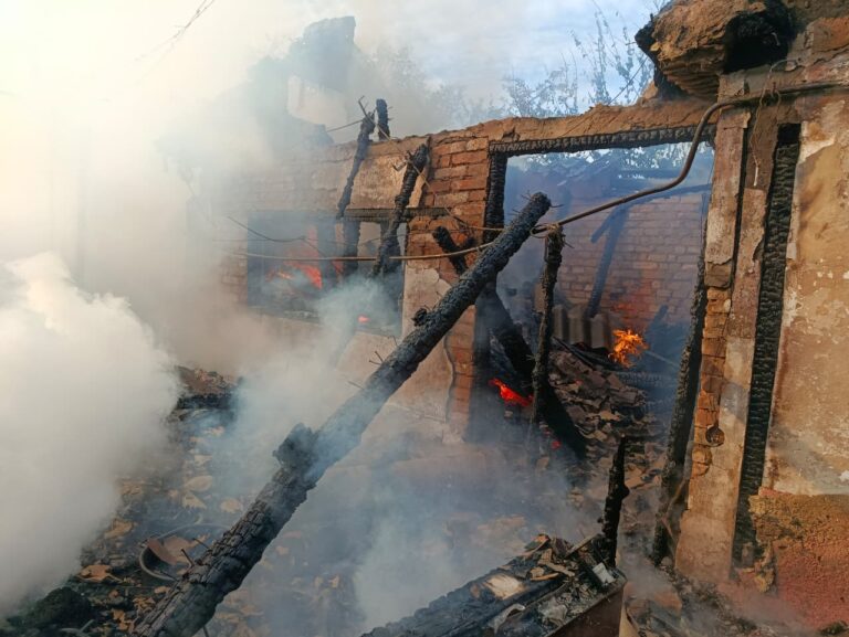 У приватному будинку в Ізмаїлі сталася пожежа.