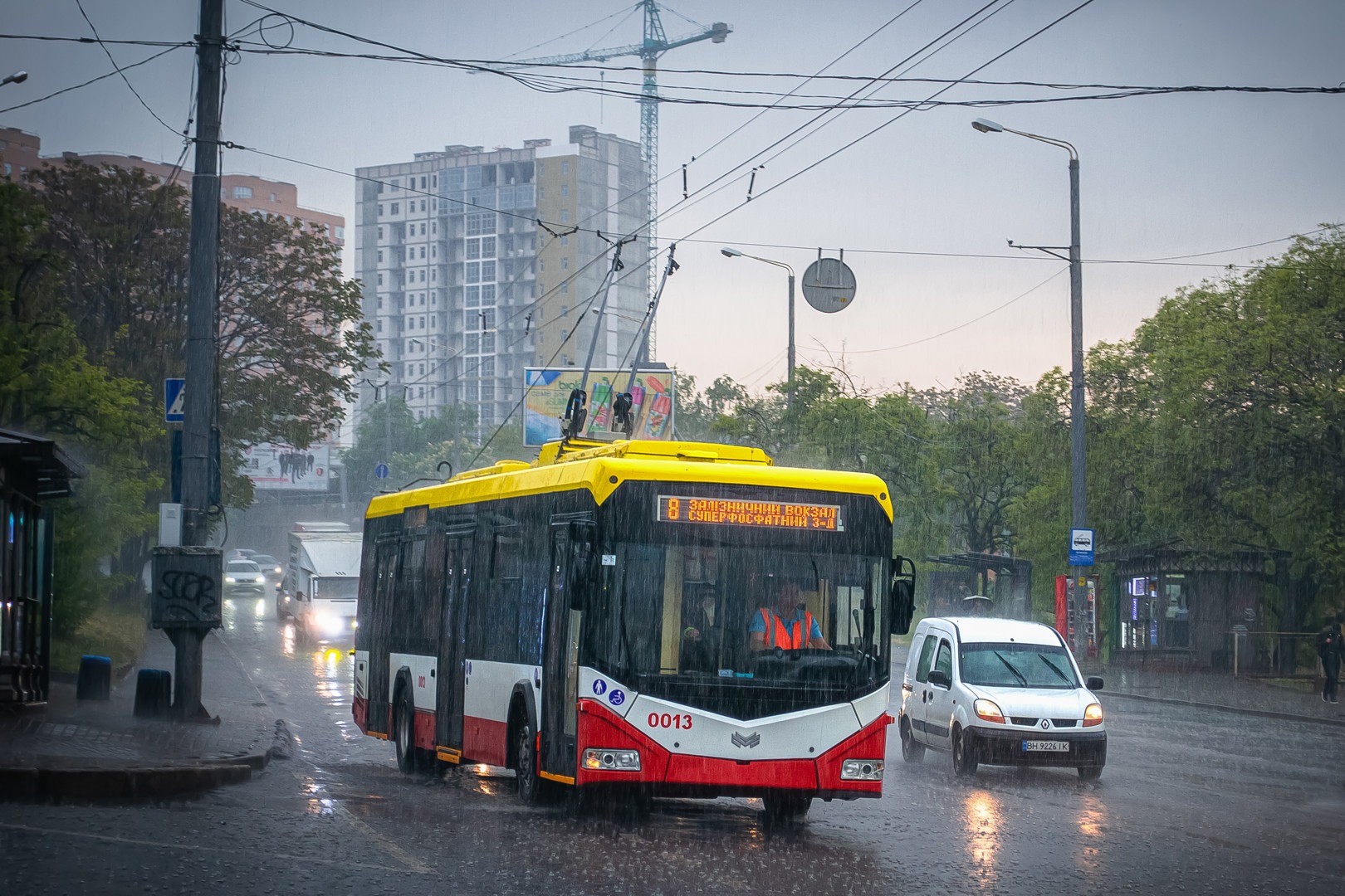 8 троллейбус Одесса: маршрут, расписание