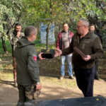 Військові 122 окремої бригади ТРО Одещини були нагороджені за проявлену мужність та відданість справі.
