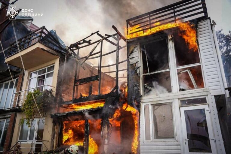 В Одеському районі внаслідок масштабної пожежі згоріли три курені — деталі у фотографіях та відео.