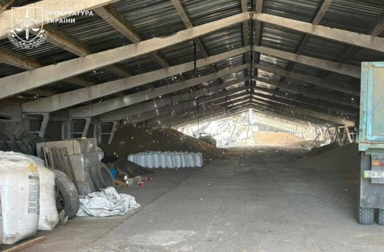Російські удари двома балістичними ракетами по зерновому складу на Одещині: одна людина травмована, – ФОТО