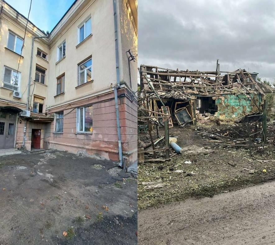 Ночі обстрілу в Одесі: наслідки для житлових будівель та гуртожитків – фотофіксація.