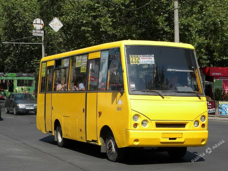 232 маршрутка Одесса: расписание, схема, стоимость