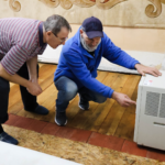 В Одесі родинам, чиї квартири залишаються вологими після зливи 30 вересня, роздають осушувачі