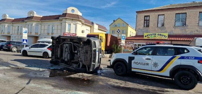Ускладнення проїзду в Одесі через суперечку з працівниками ТЦК на вулиці