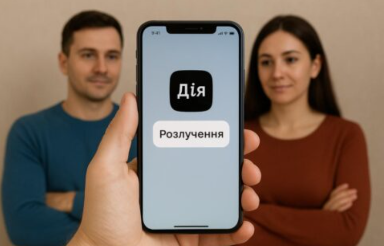 «Онлайн-розлучення для українців: нова функція в додатку «Дія»»