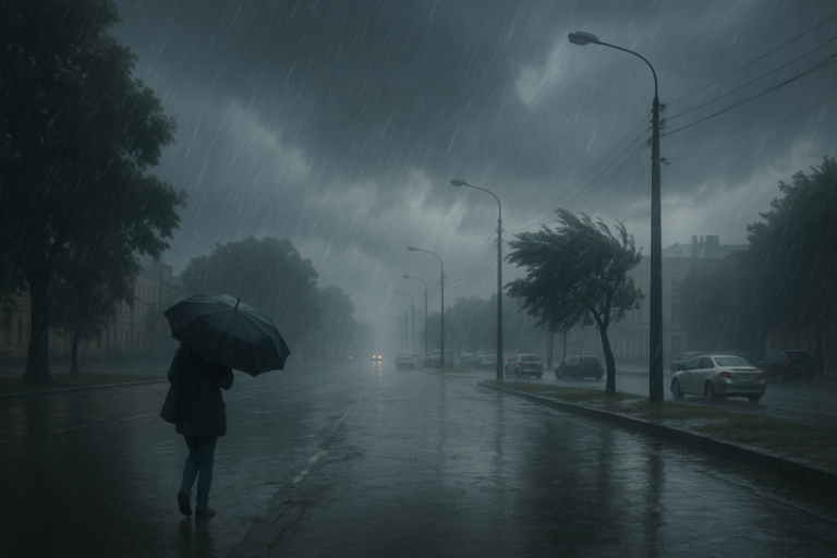 Погода в Одещині у суботу: легкий дощ та свіжий вітер.