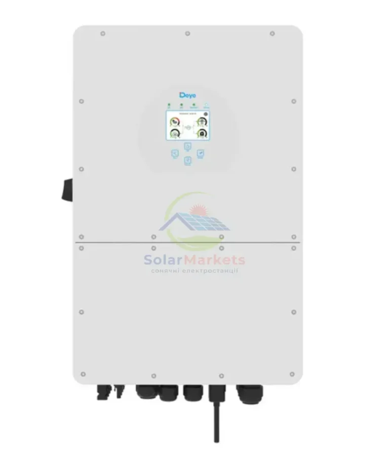 Гібридний інвертор Deye SUN-20K-SG01HP3-EU-AM2: технології для ефективного енергозабезпечення