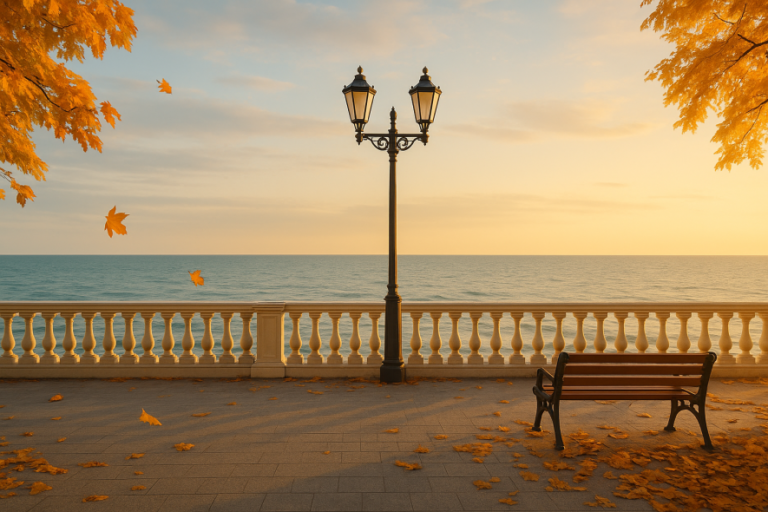 Осінній подих: в Одесі прогнозують вітряні дні з непостійною хмарністю