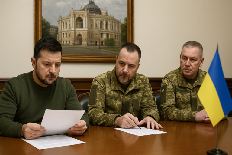 Зеленський довірив вирішення ситуації в Одесі Кіперу та Сирському: “м’яч” у їхніх руках.