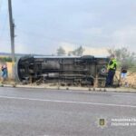 Кювет став пасткою: пасажир постраждав в аварії маршрутки на Одещині