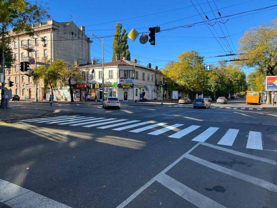 В Одесі оновлено дорожню розмітку: які вулиці зазнали змін