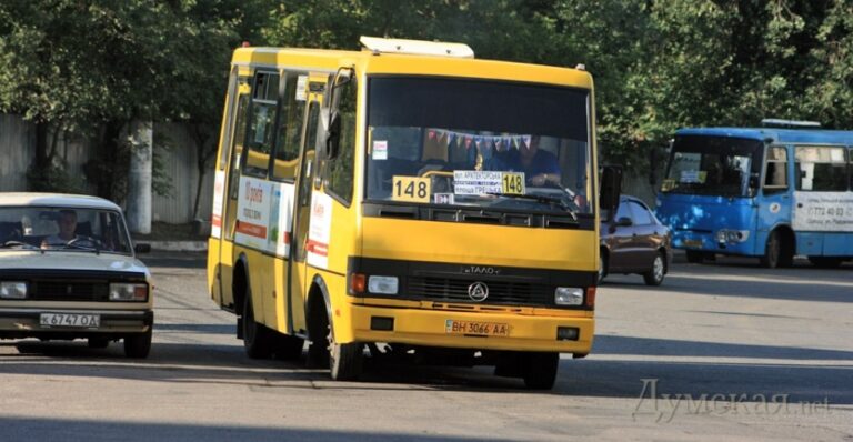 148 маршрутка Одесса: расписание, схема, стоимость