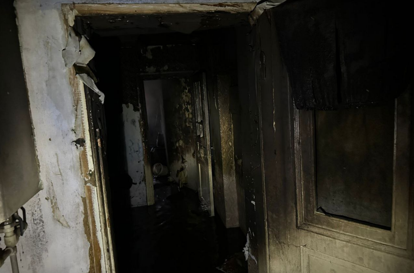 У Ізмаїлі внаслідок пожежі постраждав молодий чоловік.