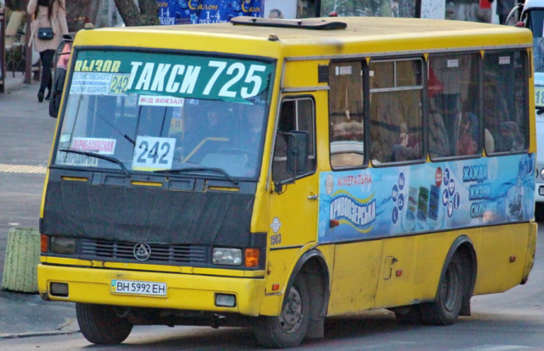 242 маршрутка Одесса: расписание, схема, стоимость