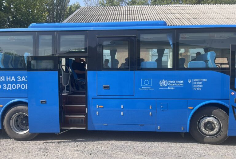 Вакцинальний автобус запрацює у Болградському районі: дати та локації проведення вакцинації