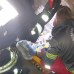 В Ізмаїльському районі рятувальники витягли жінку з підвалу після тяжкої травми хребта.