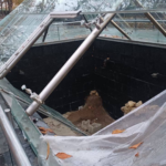 В Одесі вдруге за рік знову зазнала пошкоджень піраміда-музей на Приморському бульварі