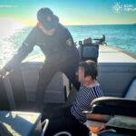 В Одеському морі рятувальники ДСНС допомогли чоловіку