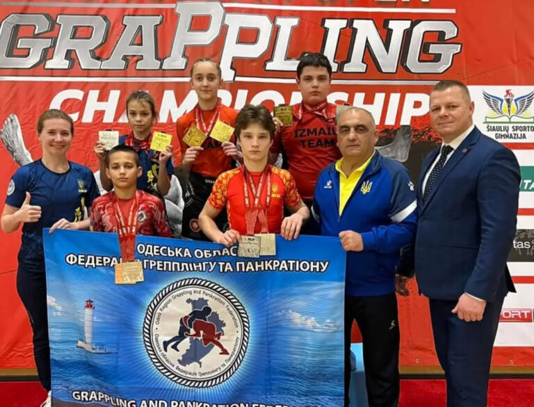 Ізмаїльські атлети здобули шість медалей на чемпіонаті Європи з грепплінгу