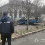 У Одещині п’яний водій у стані СЗЧ втік від поліції та врізався в жінку з дитячим візком – ФОТО
