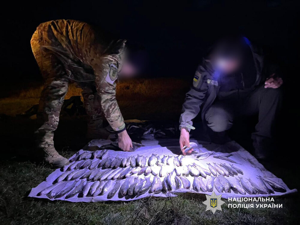 Білгород-Дністровський житель виловив риби на понад 8 мільйонів гривень у Тузлівських лиманах