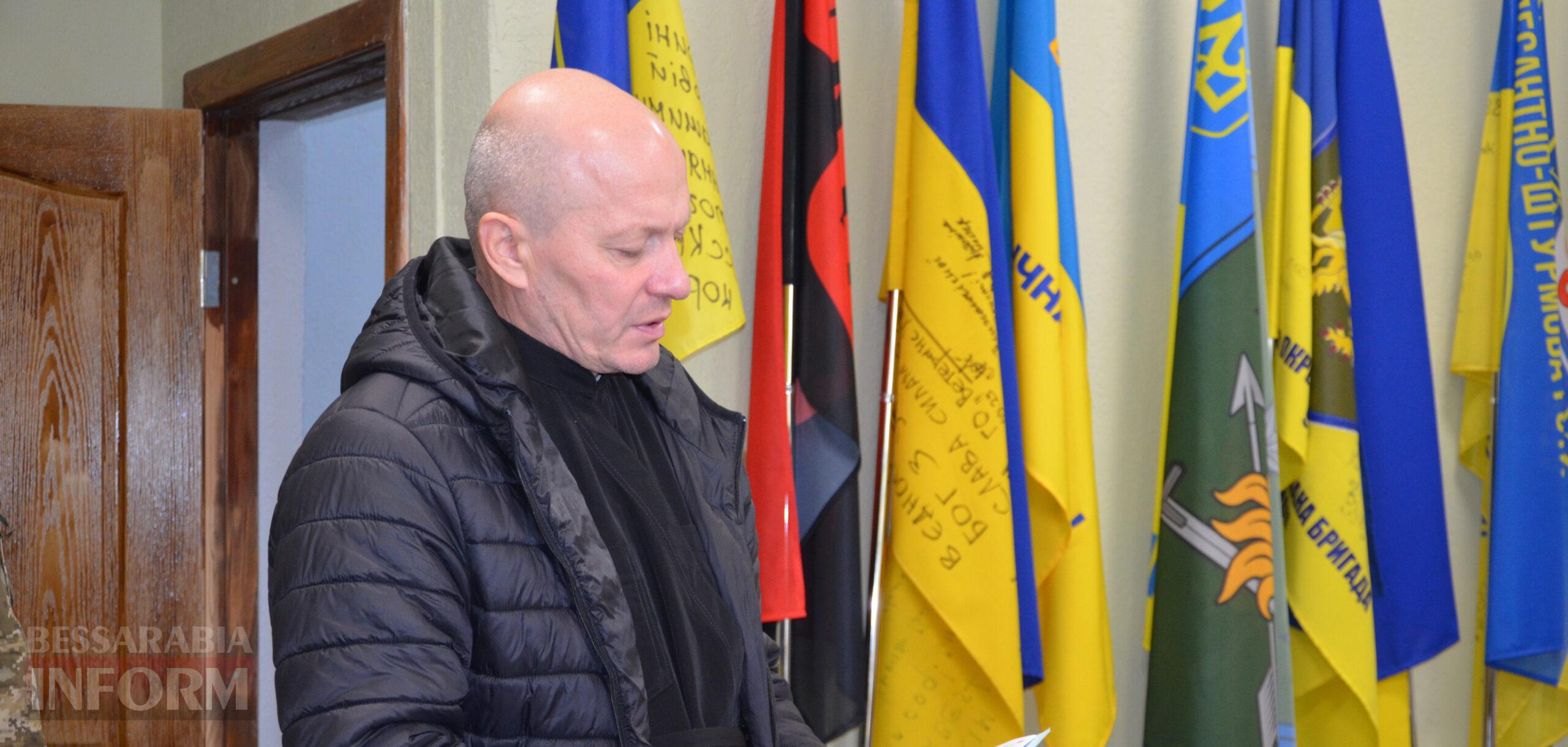 В Ізмаїлі Василь Федоренко, єдиний капелан з «Азовсталі», поділився історією свого трирічного спілкування з пеклом російського полону