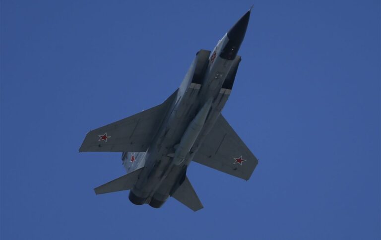 Росія 19 листопада підняла МіГ-31К, що свідчить про можливий обстріл