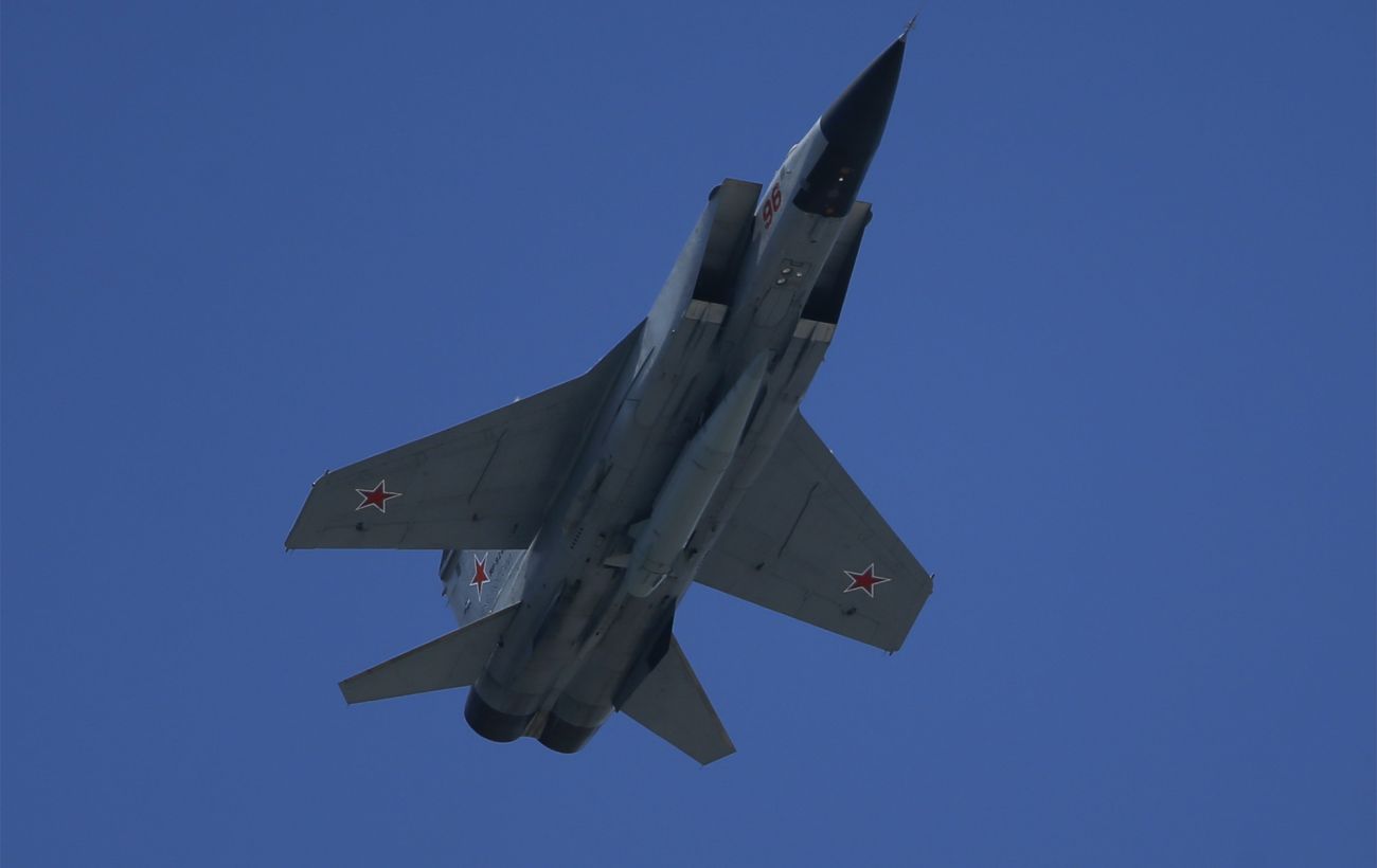 Росія 19 листопада підняла МіГ-31К, що свідчить про можливий обстріл