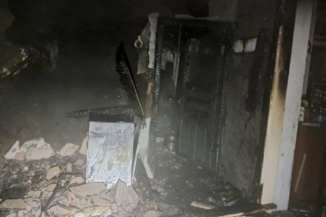 У Ізмаїлі запалав будинок літньої жінки вночі