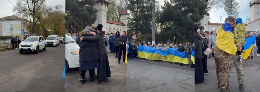 Військовий, що провів 40 місяців в полоні, повернувся на Одещину – ВІДЕО