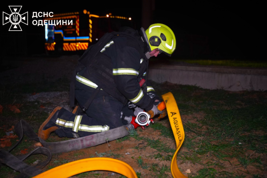 Дрони атакували об’єкт критично важливої інфраструктури в Одеській області – ФОТО