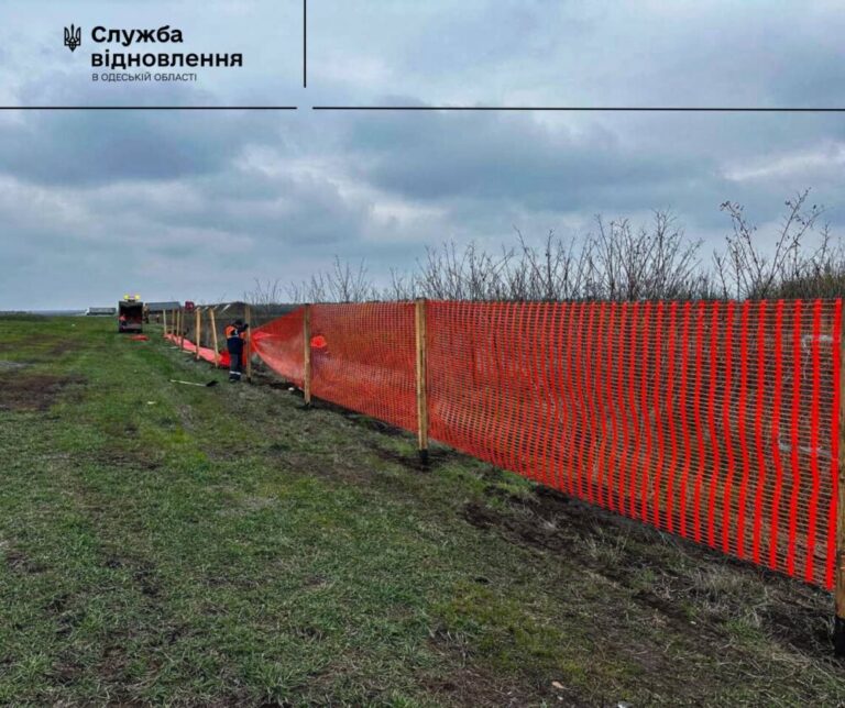 Одеська область вживає заходів для захисту доріг від снігових заметів